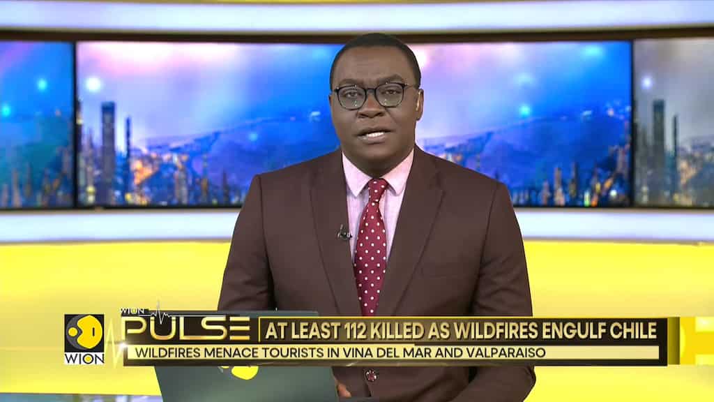 Chile Wildfires: Neighbourhoods scorched, homes burnt out