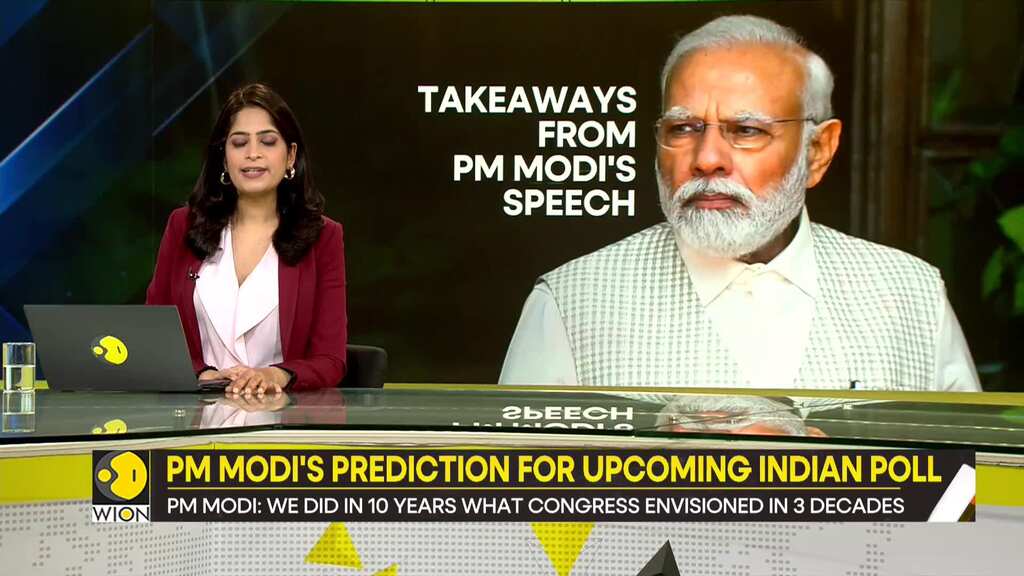 Gravitas: PM Modi predicts third term ahead of polls; mocks Opposition