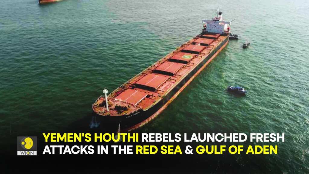 Houthis launch multiple anti-ship ballistic missile attacks in Red Sea & Gulf of Aden