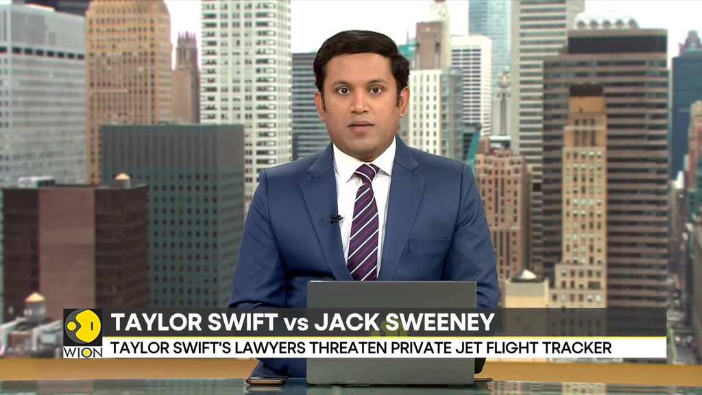 Taylor Swift's lawyers threaten Jack Sweeney's private jet flight tracker