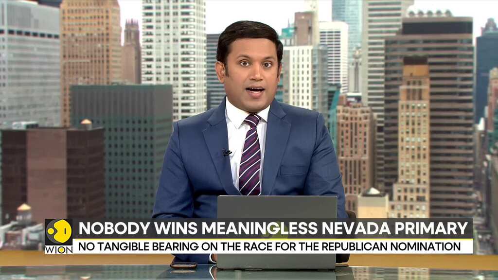 Nobody wins meaningless US Nevada primary, in embarrassment for Haley