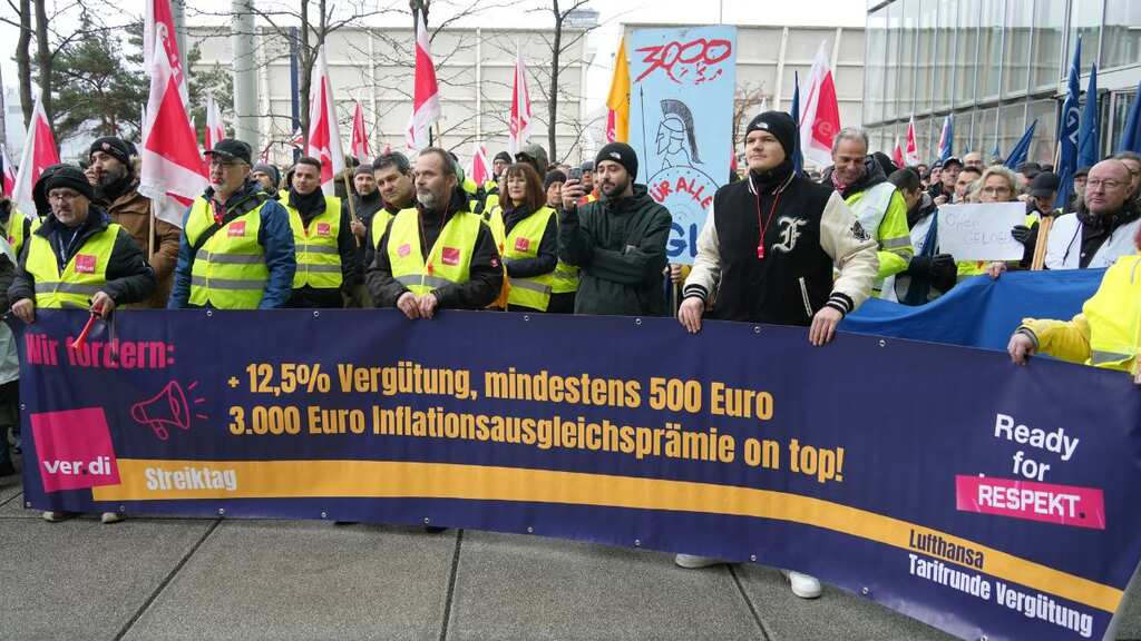 Lufthansa ground staff strike hits air travel, to impact over 100,000 passengers