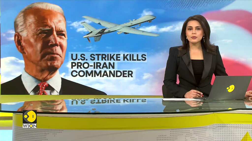 U.S. drone strike kills a leader of an Iran-backed militia in Iraq