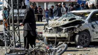 Islamic State claims responsibility for multiple blasts in Pakistan on election eve