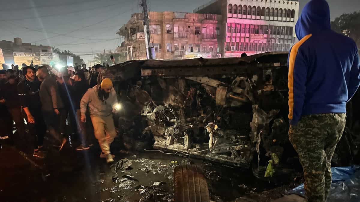 US drone strike in Iraqi capital kills leader of Iran-linked militia US drone strike in Iraqi capital kills leader of Iran-linked militia