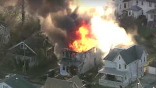 US: 2 police officers wounded in shooting at Pennsylvania home engulfed in fire