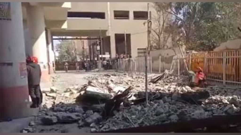 India: One dead, many injured after portion of Delhi metro station collapses