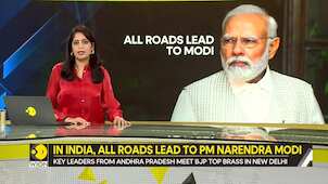 Gravitas | PM Modi set to win third term, survey says | Key regional leaders woo BJP |