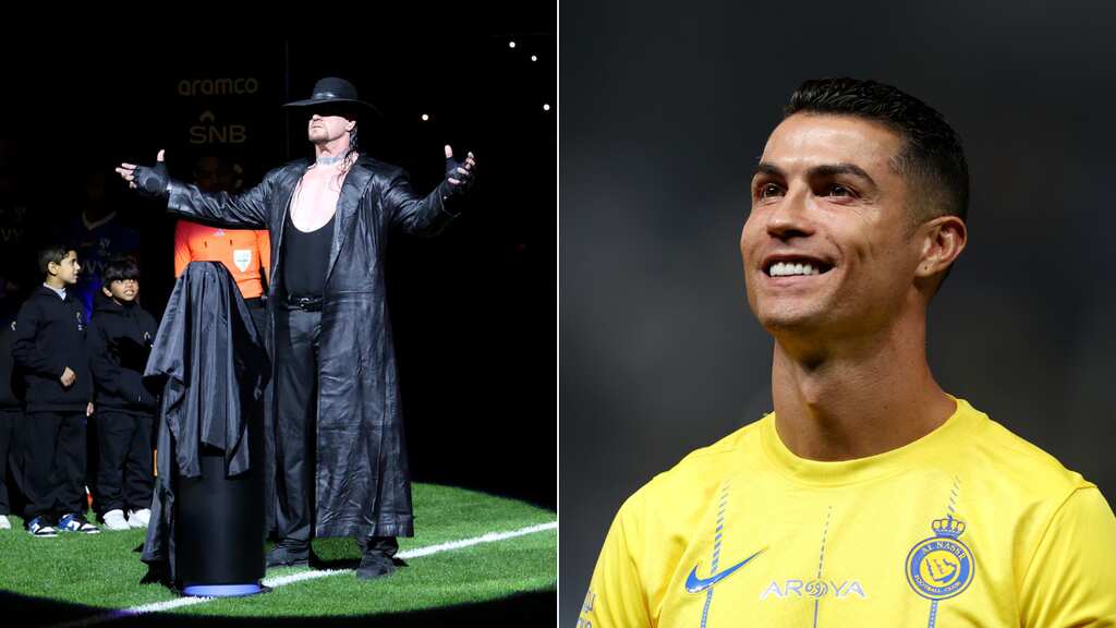 Ronaldo stunned as WWE’s Undertaker makes special appearance ahead of Riyadh Season Cup final - WATCH