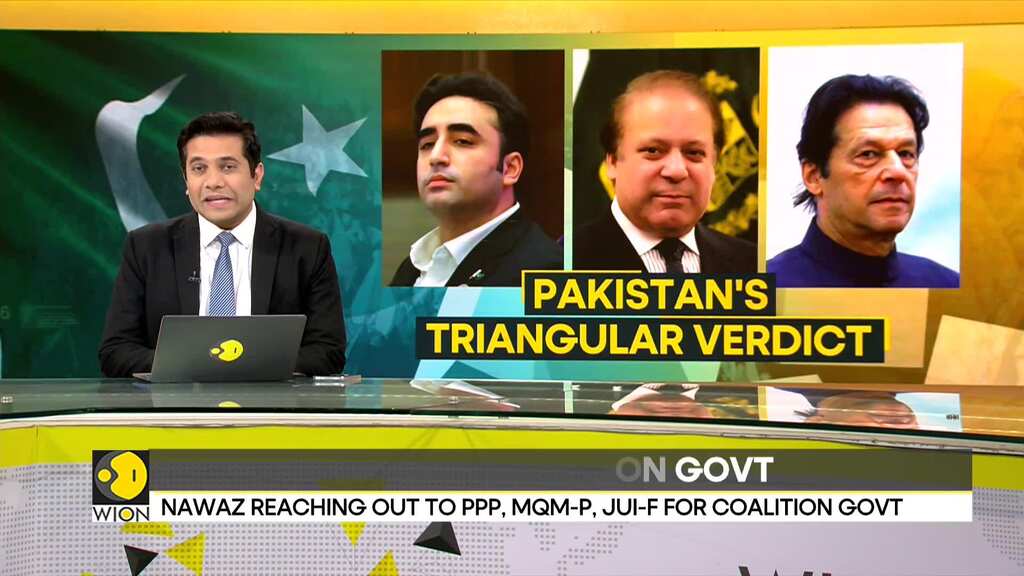 Pakistan set for coalition government, Nawaz Sharif urges rival parties to join hands