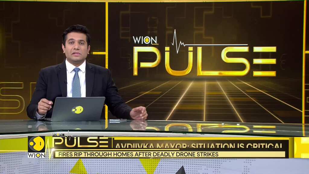 Russia-Ukraine war: Russian drone strike sparks 'river of fire' in Ukraine's Kharkiv
