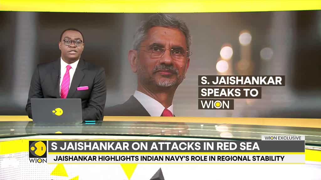 India's EAM Jaishankar speaks to WION, highlights Indian Navy's role in regional stability