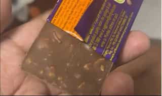 Watch: Man finds worm crawling in Cadbury chocolate, company responds