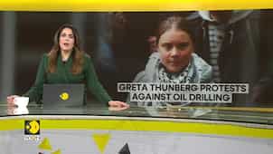 Climate activist Greta Thunberg joins protest against oil drilling in France