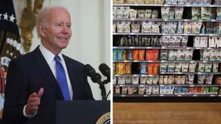 US President Joe Biden calls on snack companies to stop shrinkflation. What is it?