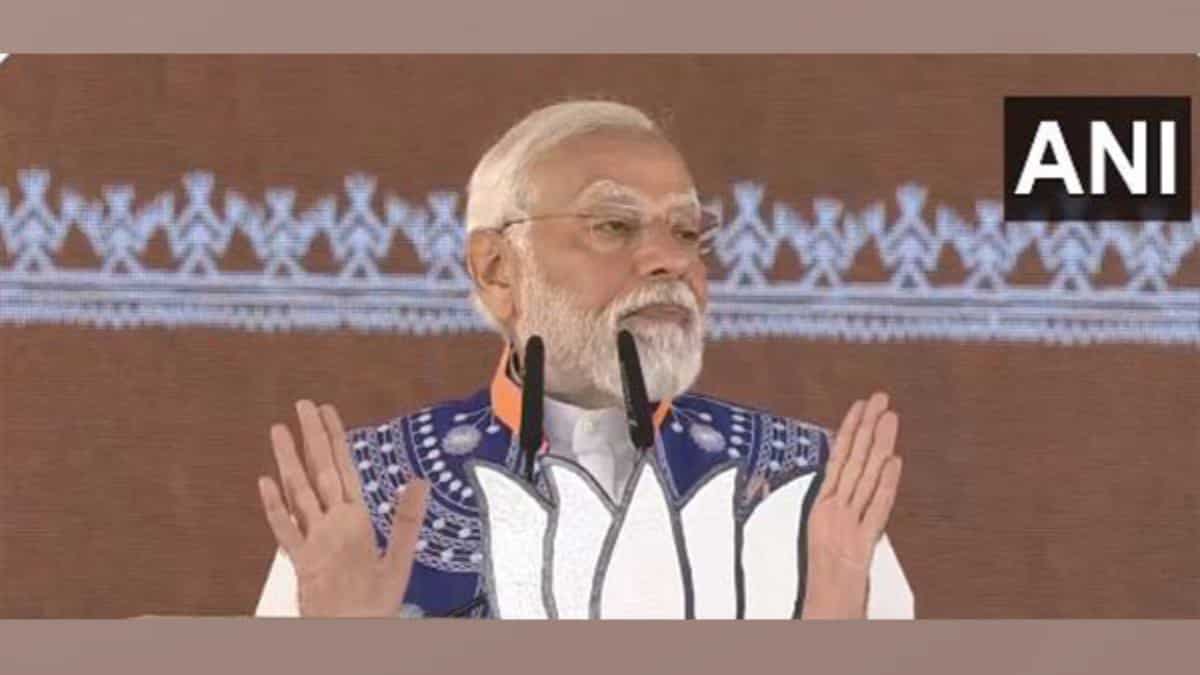 In India's MP, PM Modi lashes out at Cong for neglecting tribals