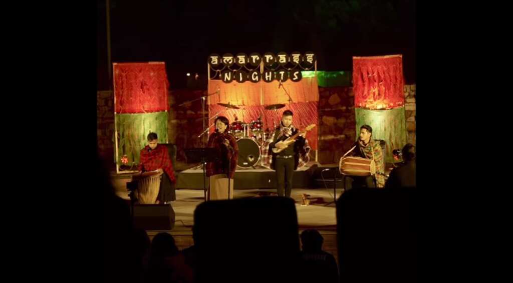 Meghalayan folk band Mookhuri enchants audiences with rural tunes in Delhi's Sundar Nursery