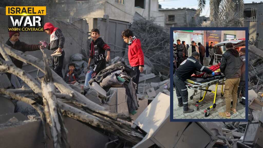 Overnight airstrikes kill ‘around 100’ in Rafah; Israel rescues two hostages