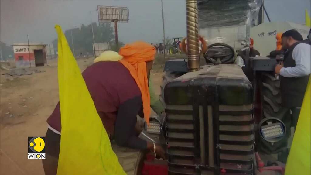 Farmers Protest: Violence erupts at Punjab-Haryana Shambhu border