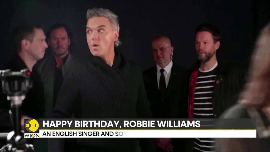 Robbie Williams turns 50 today