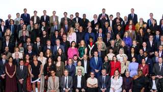 Greta Gerwig, Ryan Gosling join fellow Oscar nominees for annual celebratory luncheon