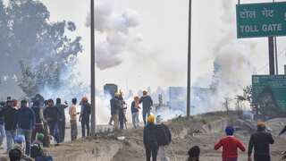 Farmers’ protest: Delhi Police seal Tikri border after clashes between Haryana Police and farmers