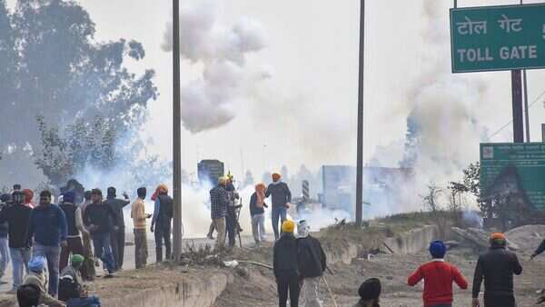 Farmers’ protest: Delhi Police seal Tikri border after clashes between Haryana Police and farmers