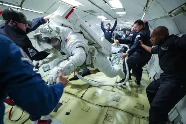 US: First next-gen spacesuit passes crucial NASA test, will be used by astronauts outside space station US: First next-gen spacesuit passes crucial NASA test, will be used by astronauts outside space station