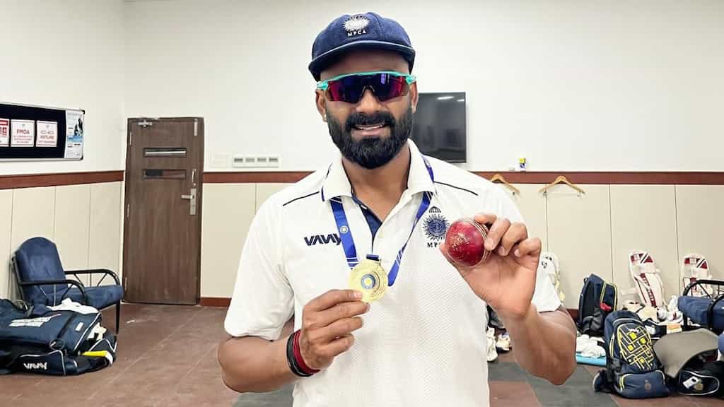 India’s Kulwant Khejroliya takes four wickets in four balls during first-class cricket - WATCH