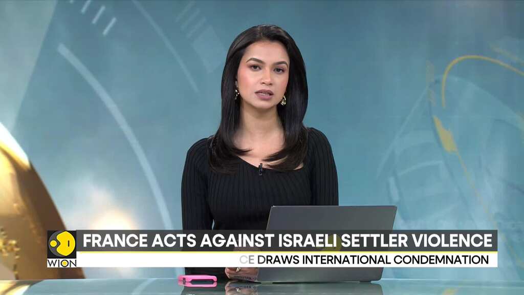France sanctions 28 Israeli settlers over West Bank violence