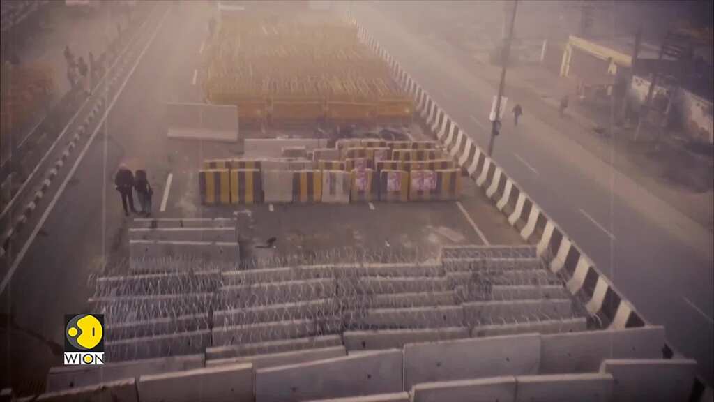 Farmers protest India: Farmers continue march to Delhi; security ramped up across borders