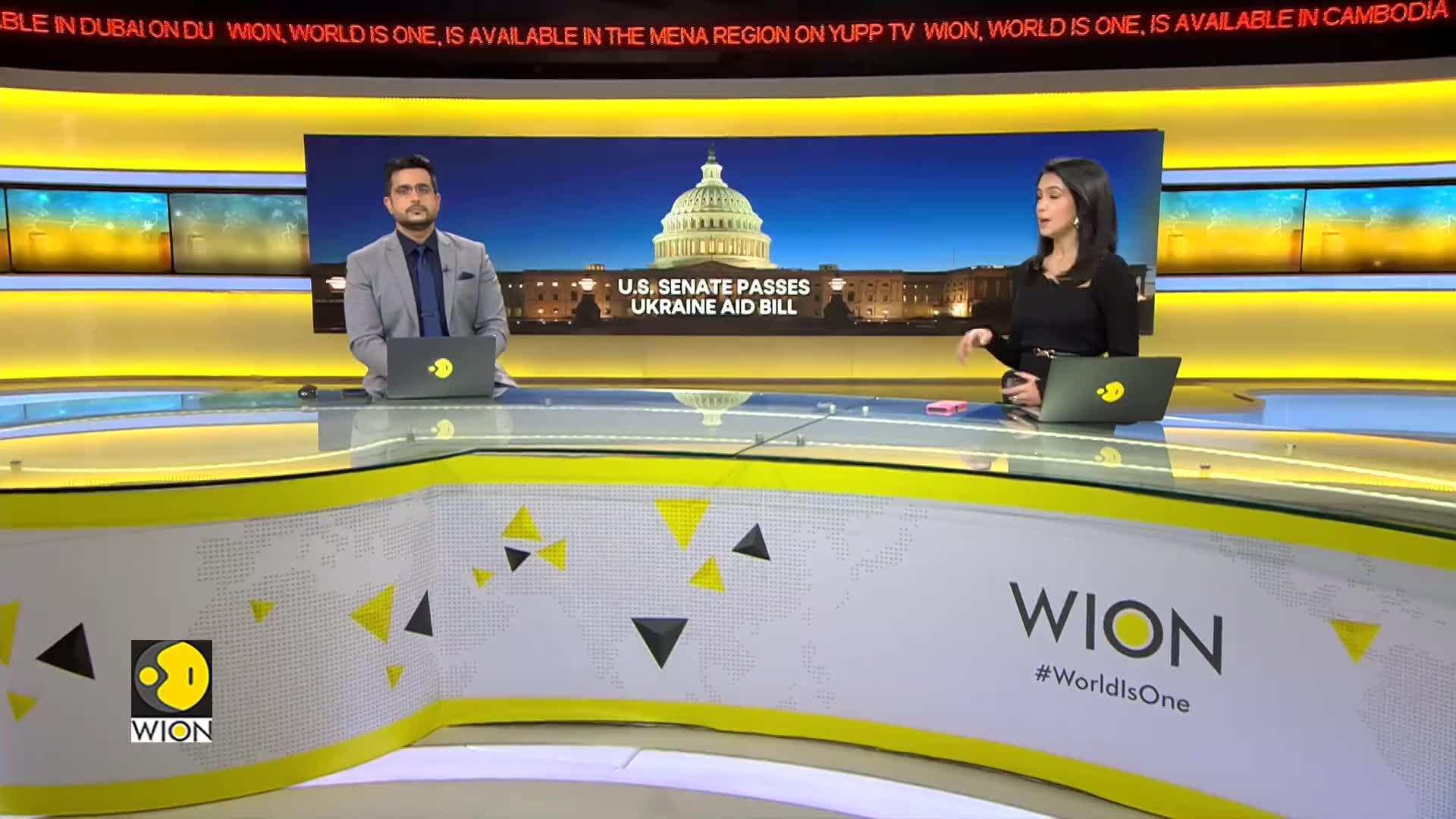 US Senate passes 95 billion Ukraine aid bill, sends to House World