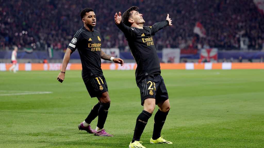 Champions League: Dazzling Brahim Diaz sends Real Madrid to victory in Leipzig