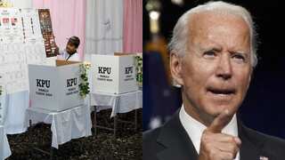 Morning news brief: Biden criticises Trump over NATO comments; Indonesia votes for new prez, and more