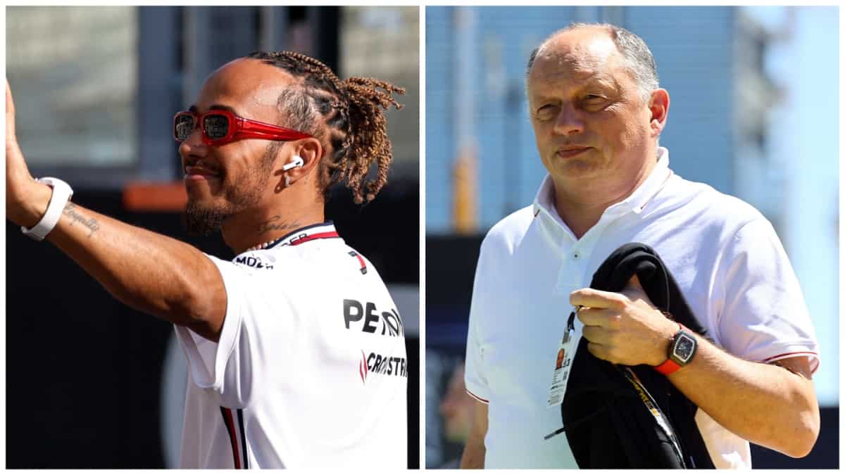 Formula One: Signing Lewis Hamilton a ‘huge opportunity’ for Ferrari, reckons team boss Fred Vasseur Formula One: Signing Lewis Hamilton a ‘huge opportunity’ for Ferrari, reckons team boss Fred Vasseur