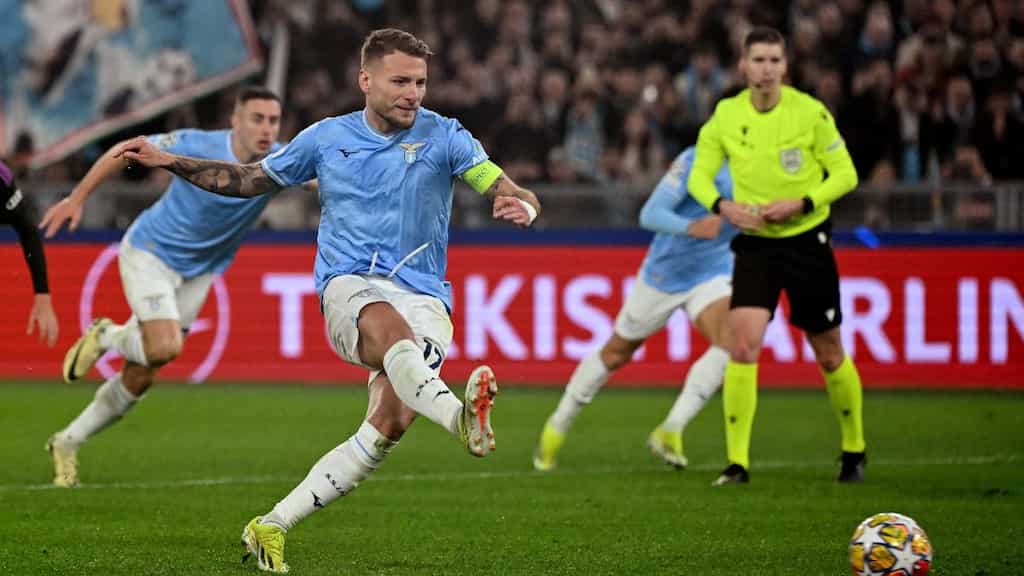 Champions League: Ciro Immobile powers Lazio to beat 10-man Bayern Munich