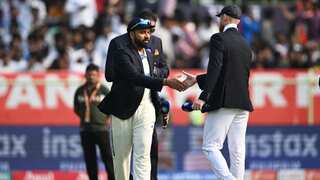 Sarfaraz Khan, Dhruv Jurel debut for India as hosts bat first against England in Rajkot