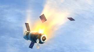 Dead European satellite finally tumbles to Earth after spending 30 years in space
