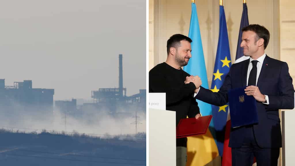 Ukraine withdraws forces from Avdiivka, hours after signing French security deal