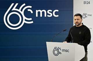Ukraine’s battle to repel Russian forces held back by...: Zelensky addresses Munich Security Conference