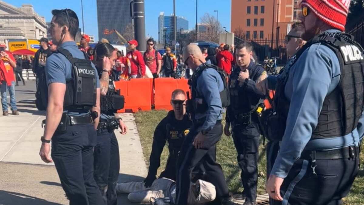 Kansas Super Bowl parade shooting: Two juveniles charged in connection with incident Kansas Super Bowl parade shooting: Two juveniles charged in connection with incident