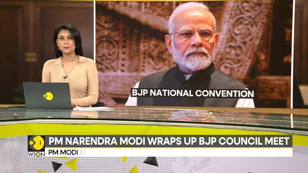 India: PM Modi wraps up BJP's two-day National Council meet in New Delhi