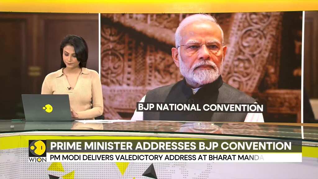 India's PM Modi shares strategy for 2024 elections, sets 370 seats target during Council Meet of BJP