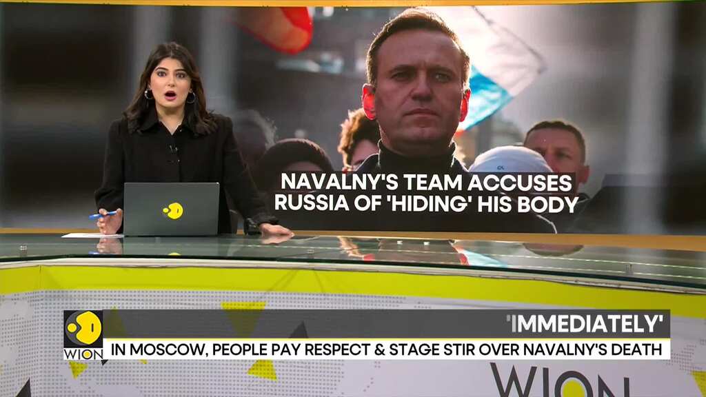Alexei Navalny death: Navalny's team accuses Russia of 'hiding' body | Latest News