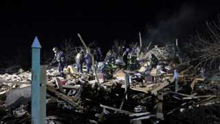 Ukraine claims Russian shells and missile strikes at number of cities kill at least three