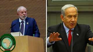 Brazilian President Lula compares Gaza action to 'Holocaust', leaving Israel furious