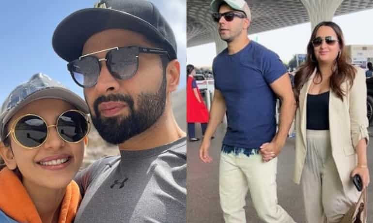 Rakul Preet Singh-Jackky Bhagnani wedding: Varun Dhawan, Natasha Dalal arrive in Goa Rakul Preet Singh-Jackky Bhagnani wedding: Varun Dhawan, Natasha Dalal arrive in Goa