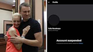 Alexei Navalny’s wife Yulia’s X social media account briefly suspended