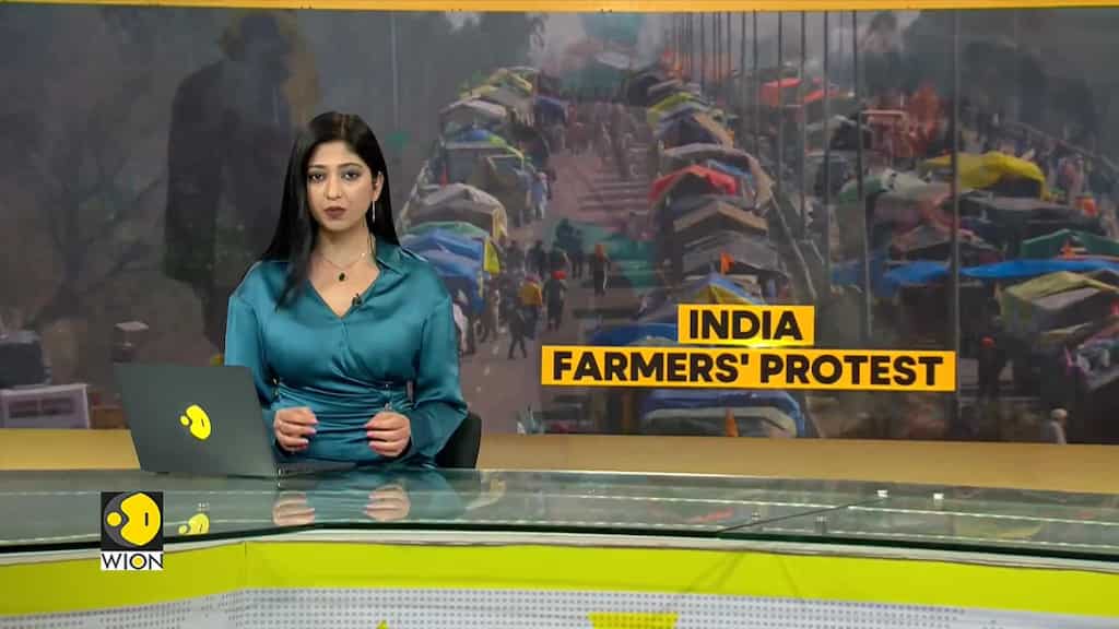 Farmers' Protest: 14,000 people, 1,200 tractors at Shambhu border