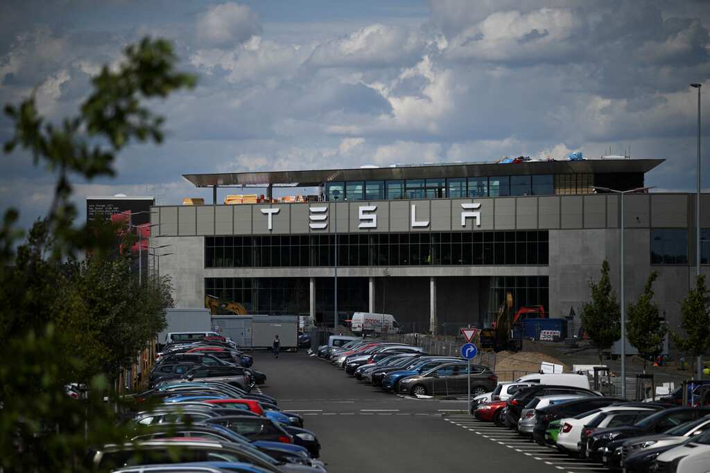 Protestors try to attack German Tesla factory, clash with police